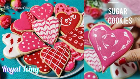 No Spread Sugar Cookies Recipe Easy Royal Icing Recipe Heart Shaped