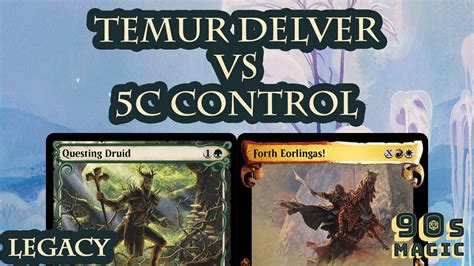 Temur Delver Vs C Beanstalk Control Mtg Legacy Youtube