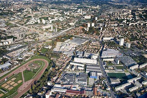 Vues aériennes du Pont de Vivaux à Marseille PAF