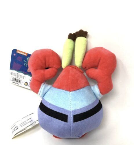 Spongebob Squarepants Mr Krabs Stuffed Plush Toy Character 5 New