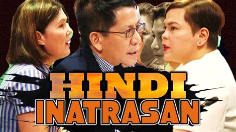 Humarap Si Vp Sara Duterte Sa Senate Hearing Edcom Umani Ng Iba T