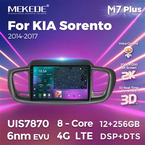 MEKEDE M7 Plus AI Voice Wireless CarPlay Android Auto Radio For Kia