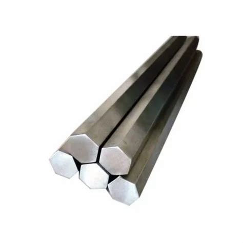 Mild Steel Hexagonal Bar For Industrial Thickness 5 MM To 50 MM At