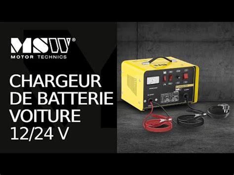 Chargeur De Batterie Voiture Aide Au D Marrage V A