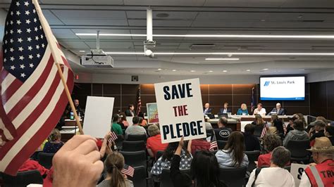 St Louis Park City Council Reinstates Pledge Of Allegiance