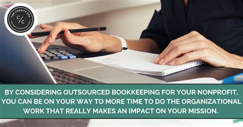 Outsourced Bookkeeping For A Nonprofit The Charity Cfo