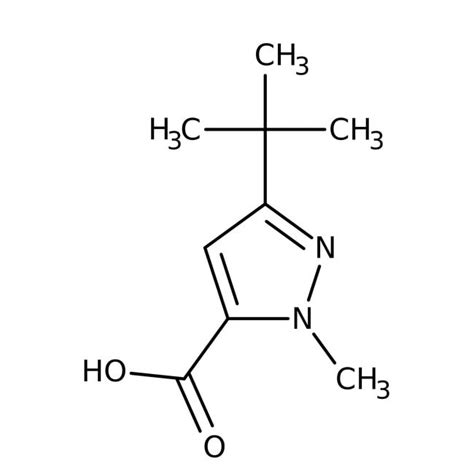 3 tert Butyl 1 methyl 1H Pyrazol 5 Carbonsäure 95 Thermo