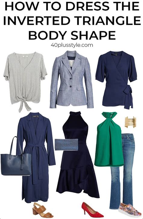 How To Dress The Inverted Triangle Body Shape Learn How To Dress For Your Body Type