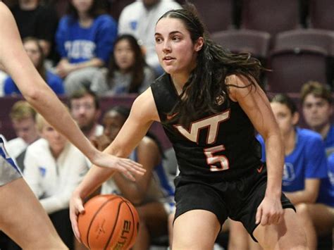 Georgia Amoore bids goodbye to Virginia Tech