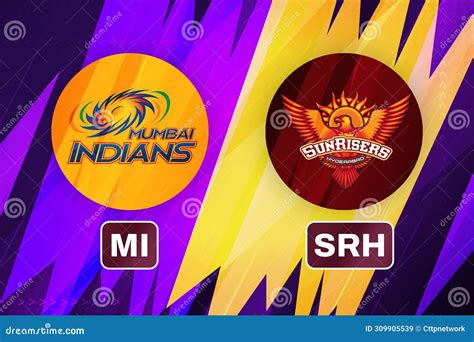 Mumbai Indians VS Sunrises Hyderabad Cricket Match Fixture Of IPL