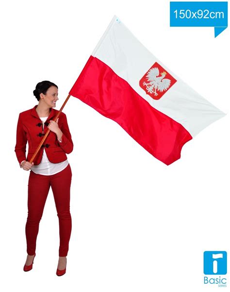 Flaga Bandera Polska Polski X Cm Manufakturaflag Sport Sklep