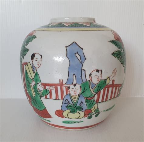 Ginger Jar 1 Famille Verte Porcelain China 19th Catawiki