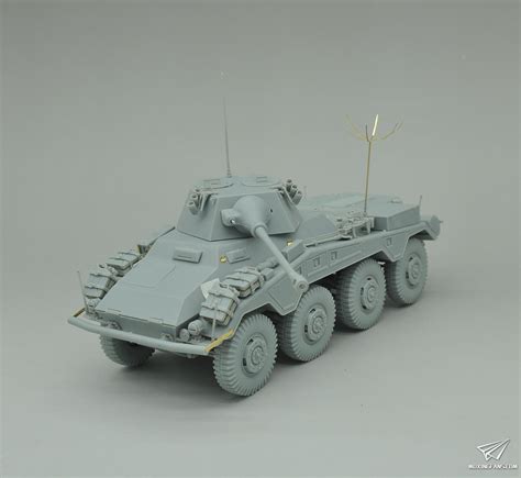 威龙 69431 35 德国 Sd Kfz 234 2 美洲狮8轮装甲车素组评测 5 静态模型爱好者 致力于打造最全的模型评测网站