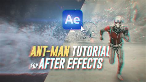 ANT-MAN: Escaping a Tsunami! (After Effects Tutorial) - YouTube