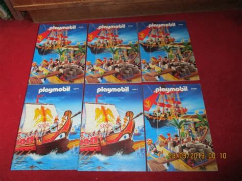 CATALOGUE PLAYMOBIL GEOBRA 2006 Bon état chevaliers romains pirates