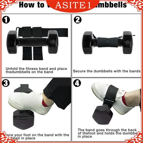 Dumbbell Ankle Strap Foot Strap Tibialis Leg Muscle Strengthen