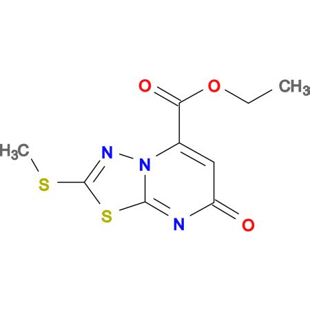 Ethyl Methylthio Oxo H Thiadiazolo A Pyrimidine