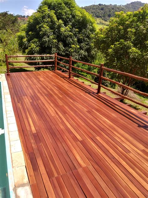 Deck De Madeira Cumaru Rajado Comercial Cm Allmad Madeiras