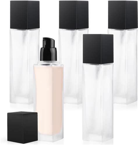 Amazon Juvitus Oz Ml Frosted Glass Foundation Bottle With