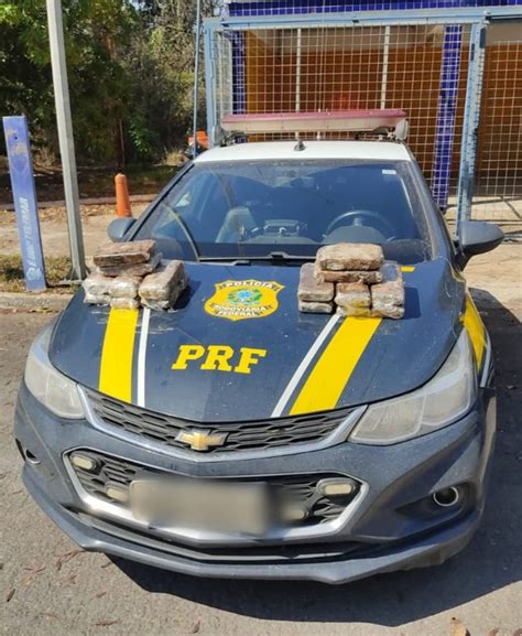 Prf Apreende Em Minas Droga Avaliada Em R 2 Milhões Suspeito Revela