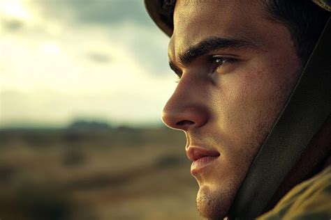 professional portrait   israeli soldier  tactical gear