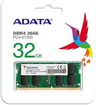 ADATA 32GB DDR4 RAM FOR LAPTOP – 2666 BUS – Computer Choice