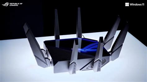 ROG unveils first quad-band Wi-Fi 6E router for gaming - CNET