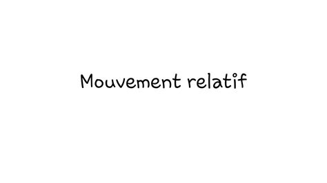 SOLUTION Chap 05 Mouvement Relatif Studypool