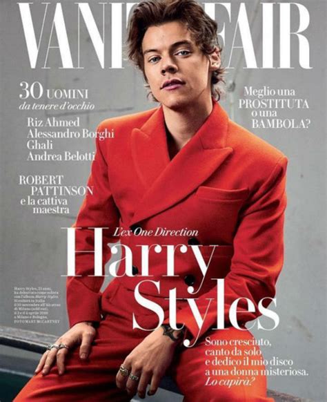 Harry Styles El Primer Hombre Que Protagoniza En Solitario La Portada