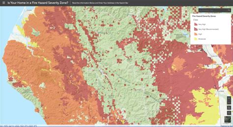 Maps Of California Fire Zones Is Your Street Affected Under Sb 9 Livable California