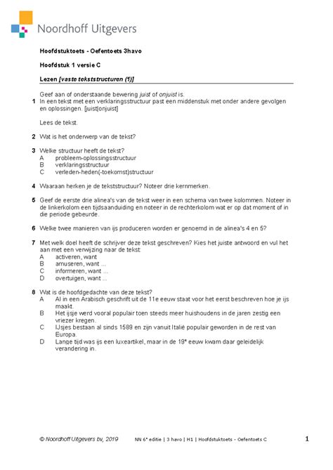 Oefenen Met Darius Hoofdstuktoets Oefentoets 3havo Hoofdstuk 1