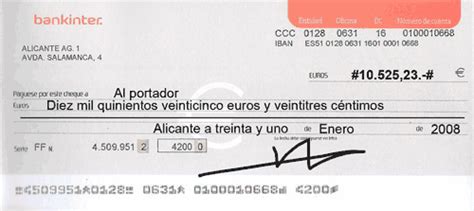 Ejemplo De Cheque Al Portador Hot Sex Picture