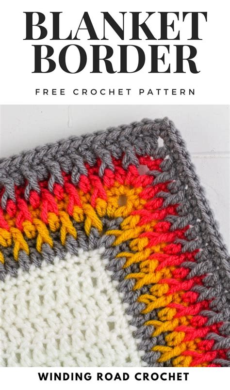 Alpine Stitch Crochet Blanket Border How To Crochet Artofit