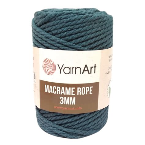 Sznurek Yarnart Macrame Rope Mm Petrol Filart Sklep Empik