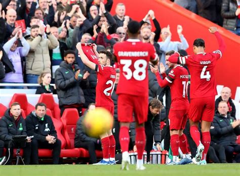 Diogo Jota Inaugura Marcador No Liverpool Nottingham Forest E Mostra