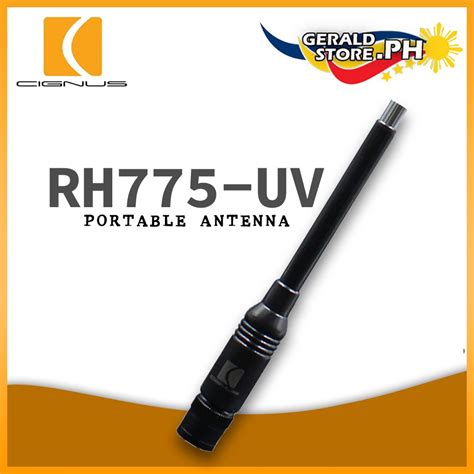 Cignus Rh Uv Portable Telescopic Antenna Dual Band Rh Sma