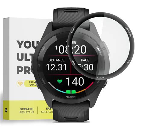 Za Titno Staklo Doop Hybrid Glass Garmin Forerunner Black Doopshop Hr