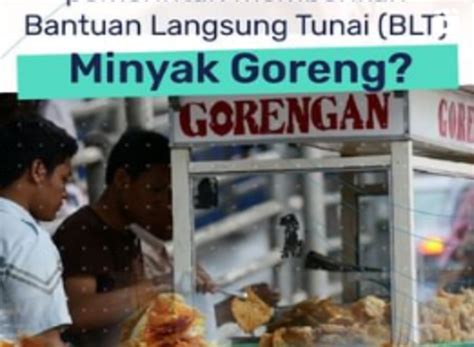 Blt Minyak Goreng Cair Cek Inilah Cara Mengetahui Penerima Bantuan