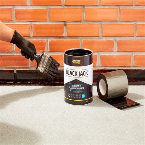 Everbuild Black Jack Bitumen Flashing Primer 1L Toolstation