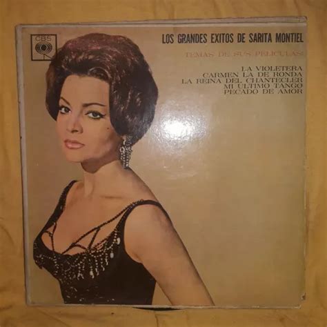 Vinilo Sarita Montiel Los Grandes Exitos De Sara Montiel M Mercadolibre