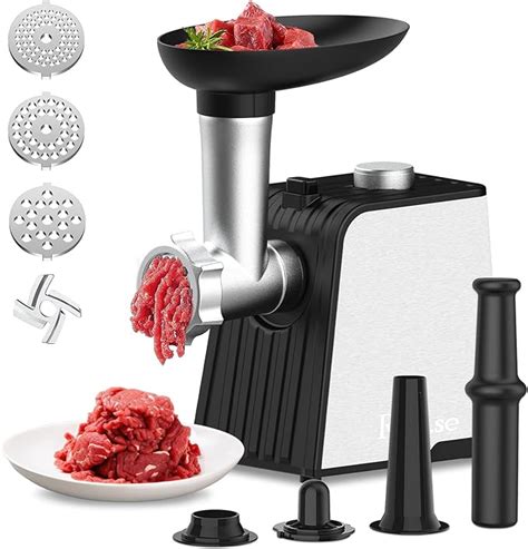 Run Se Electric Meat Grinder Meat Mincer Ground Sausage Stuffer Maker