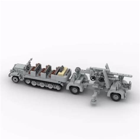 Ww German Half Track Sd Kfz Mm Flak Artillery World War Tank