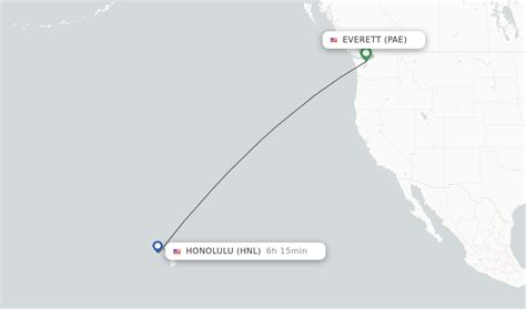 Direct Non Stop Flights From Everett To Honolulu Schedules