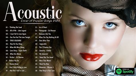 Best English Acoustic Love Songs Greatest Hits Acoustic Cover Of