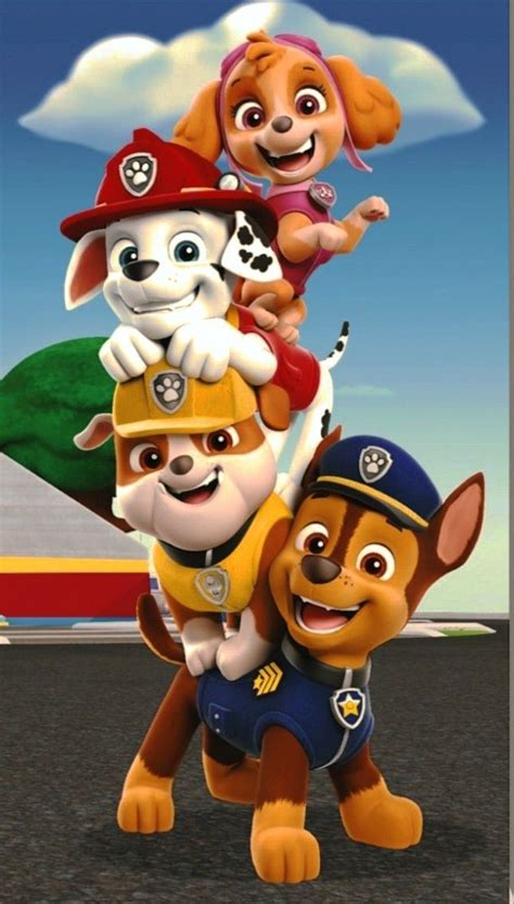 Pin By Agnieszka On Topery In Paw Patrol Cartoon Marshall Paw