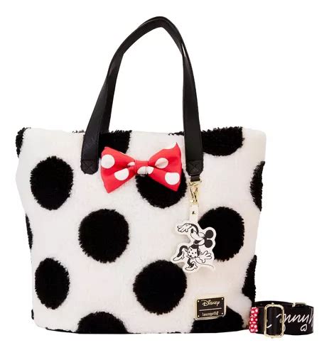 Loungefly Disney Minnie Mouse Rocks The Dots Classic Sherpa Meses Sin