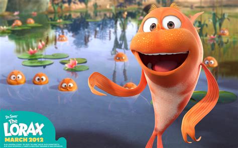 Finn the Humming Fish from Dr Seuss The Lorax Movie Desktop Wallpaper