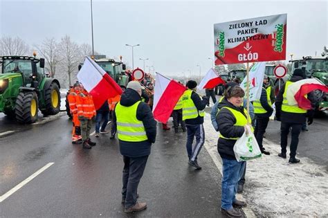 Protest Rolnik W Gdzie Zablokuj Drogi Na Pomorzu Tr Jmiasto Super