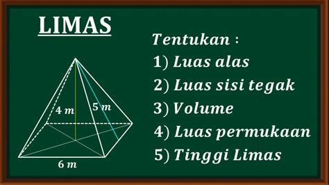 Cara Menghitung Luas Permukaan Limas Segitiga Sama Sisi In English ...