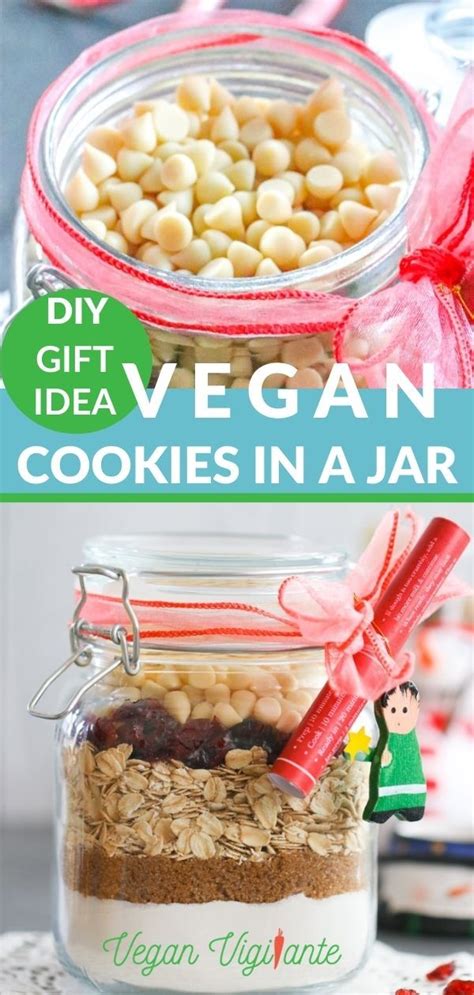 Vegan Cookies In A Jar W Free Printable Labels Ooh La La It S Vegan